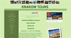 Desktop Screenshot of krakowtours.co.uk